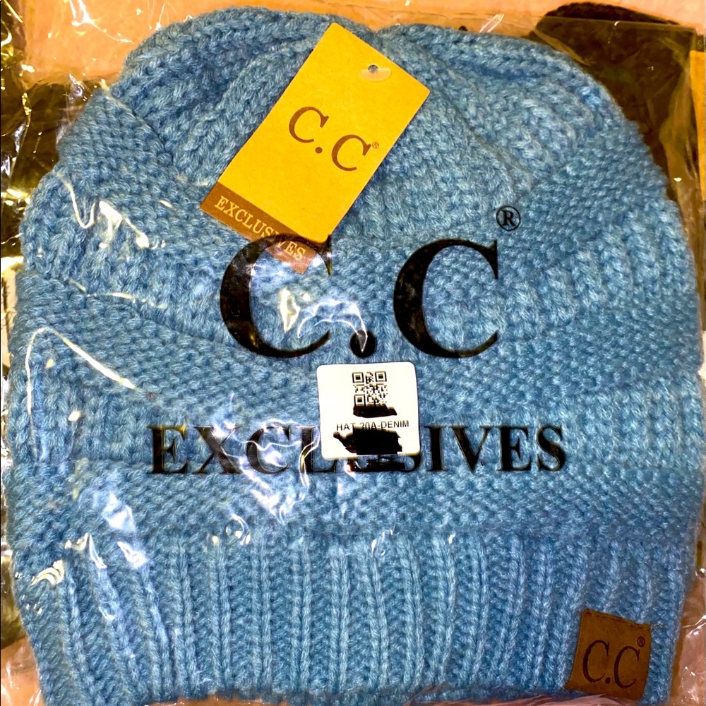 Knitted Hair Cover Beanie